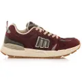 Mustang for man. 84765 Sport Royer maroon trainers (40), Red, Flat, Laces, Casual