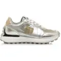 Mtng for woman. 60779 Trainers Zinc silver (38), Flat, Laces, Casual