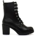 MARIAMARE for woman. 63616 Pompei ankle boots black (38), Leather, 5 to 8 cm, Zip, Casual