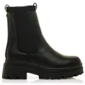 Mtng for woman. 54581 Mission ankle boots black (37), 3 to 5 cm, Zip, Casual