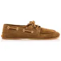 Mtng for woman. 55876 Free Mia brown leather shoes (36), Flat, Laces, Casual