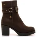 MARIAMARE for woman. 63617 Pompei brown ankle boots (41), 3 to 5 cm, Zip, Casual