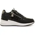 Mustang for woman. 60820 Trainers Goa black (40), 3 to 5 cm, Zip, Casual