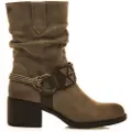 Mtng for woman. 54666 Ankle boots Persea H brown (36), 3 to 5 cm, Zip, Casual