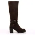 MARIAMARE for woman. 63618 Pompei brown boots (41), 3 to 5 cm, Zip, Casual