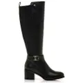 MARIAMARE for woman. 63601 Boots Onore black (40), 3 to 5 cm, Zip, Casual