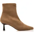 Mustang for woman. 59671 Ninette beige ankle boots (37), 3 to 5 cm, None, Casual