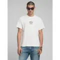 Replay for man. M3212.000.2660 Legacy print T-shirt white (M), Casual, Cotton, Short sleeve