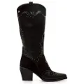 MARIAMARE for woman. 63710 Texan boots black (40), 3 to 5 cm, Zip, Casual