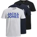 Jack & Jones Corp Logo Kortarmet T-skjorte 3 Enheter