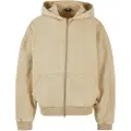 Urban Classics Heavy Sand Washed 90´s Genser Med Hel Glidelås