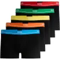 Hugo Boss for man. 50489616 Pack of 5 black casual boxers (S), Homewear, Cotton