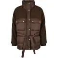Urban Classics Sherpa Mix Puffer Big Jakke