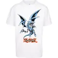 Mister tee Yu-ghi-oh Blue Eyes White Dragon Heavy Oversize Kortarmet T-skjorte