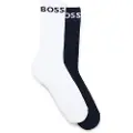 Hugo Boss for man. 50469747 2 Pair Pack Sport Socks navy, white (39-42), Homewear, Cotton