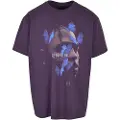 Mister tee Le Papillon Oversize Kortarmet T-skjorte