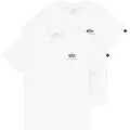 Alpha industries Basic Small Logo Kortarmet T-skjorte 2 Enheter
