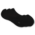 Hugo Boss for man. 50541442 Set of 3 black invisible socks (39-40), Homewear, Cotton