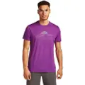 Icebreaker Merino 150 Tech Lite Rising Light Kortarmet T-skjorte