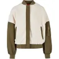 Urban Classics Oversized Sherpa Mixed Bomberjakke