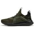 Puma Softride Enzo 5 Running Shoes, Shoes, Dark Olive/Black/Fizzy Light, 38