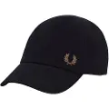 Fred perry for man. HW6726 Pique Classic Cap black (OSFA), Casual, Cotton