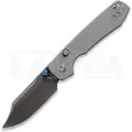 Vosteed Raccoon Top Liner Lock - G10 Grey - Destroyer Gray Bowie foldekniv