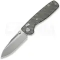 Kubey Bluff Crossbar Lock Flame Ti foldekniv