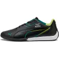 Puma x ASTON MARTIN ARAMCO F1 TEAM Drift Cat 11 Sneakers Unisex, Shoes, Black/Green Lux, 42.5