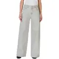 Pepe Jeans for woman. PL204716 Jeans Wide Leg Mw Cloud grey (29/32), Casual, Cotton, Denim, Sustainable