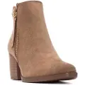 Refresh for woman. 17301502-BEIGE Ankle boots 173015 beige (41), 3 to 5 cm, Zip, Casual