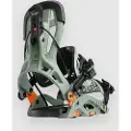 Nidecker Flow Fuse Hybrid 2026 Snowboardbinding grønn