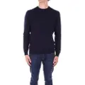 Woolrich for man. CFWOKN0278MRUF0469 Navy wool crew neck jumper (M), Casual
