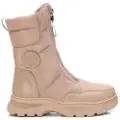 Xti Kids for girl. 15061303-BEIGE Boots 150613 beige (38), Flat, 1 to 3 cm, 3 to 5 cm, Laces, Zip, Casual, Imitation leather, children's fas
