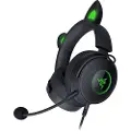 Razer Kraken Kitty Edition V2 Pro - Base Black - Wired RGB Headset with Interchangeable Ears