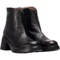 Wonders for woman. E-7125_5078_5792 Leather Ankle Boots Flytres 25 black (39), 3 to 5 cm, Zip, Casual