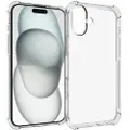 Mtp Products iPhone 16 Plus Støtsikkert TPU-deksel - Gjennomsiktig