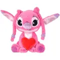 Simba Disney Stitch Angel Heart 25 Cm Bamse