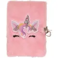 Adlibris Enhjørning Dagbok Fluffy med lås