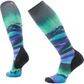 Smartwool Ski Targeted Cushion Compression Print Otc Sokker