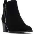 Refresh for woman. 17318004-NEGRO Ankle boots 173180 black (41), 3 to 5 cm, Zip, Casual