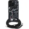 Karl Lagerfeld Crossbody Grained Pattern & Logo Iphone 16 Pro Telefondeksel
