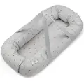 Liewood Gro babynest Classic dot dumbo grå
