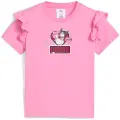 Puma x HELLO KITTY AND FRIENDS Ruffle Tee Kids, Collaborations, Posie Pink, 3-4Y