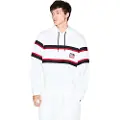 Armani Exchange for man. XM001398AF13047U0009 White striped sweatshirt (XL), Casual, Cotton