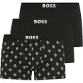 Hugo Boss for man. 50549832 Set 3 Boxers One black (L), Homewear, Cotton