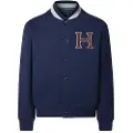 Hackett London Heritage Varsity Genser Med Hel Glidelås