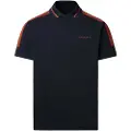 Hackett London for man. HM5600045 Polo Tape navy (M), Casual, Cotton, Short sleeve