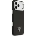 GUESS Grained Triangle Logo Magsafe Iphone 17 Pro Max Telefondeksel
