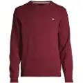 Gant for man. 87211 Very fine sheep's wool jumper with burgundy round collar (M), Casual